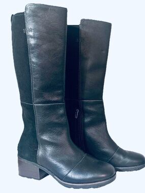 Sorel Joan of Arctic Wedge III Tall Waterproof Boots Black 10.5